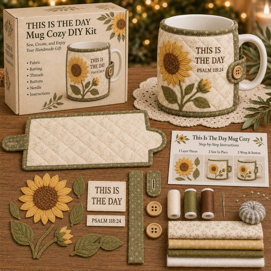 🌻 Faith & Hope – This Is The Day DIY Sewing Kit