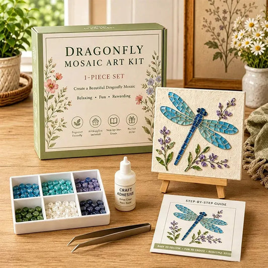 🪽✨ DIY Dragonfly Sea Glass Art Kit